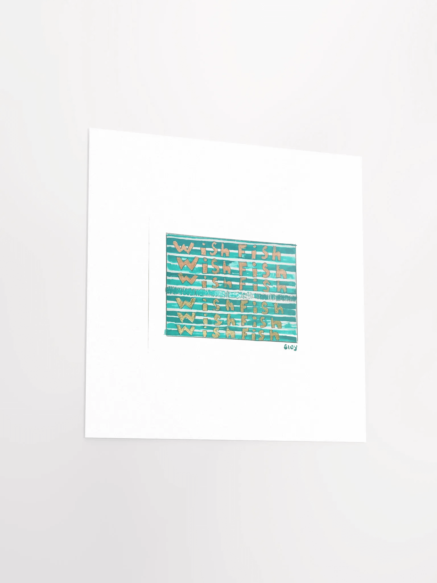 Wish Fish Print product image (4)