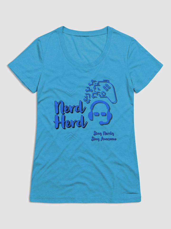 Nerd Herd Ladies' Triblend Short Sleeve T-Shirt product image (3)