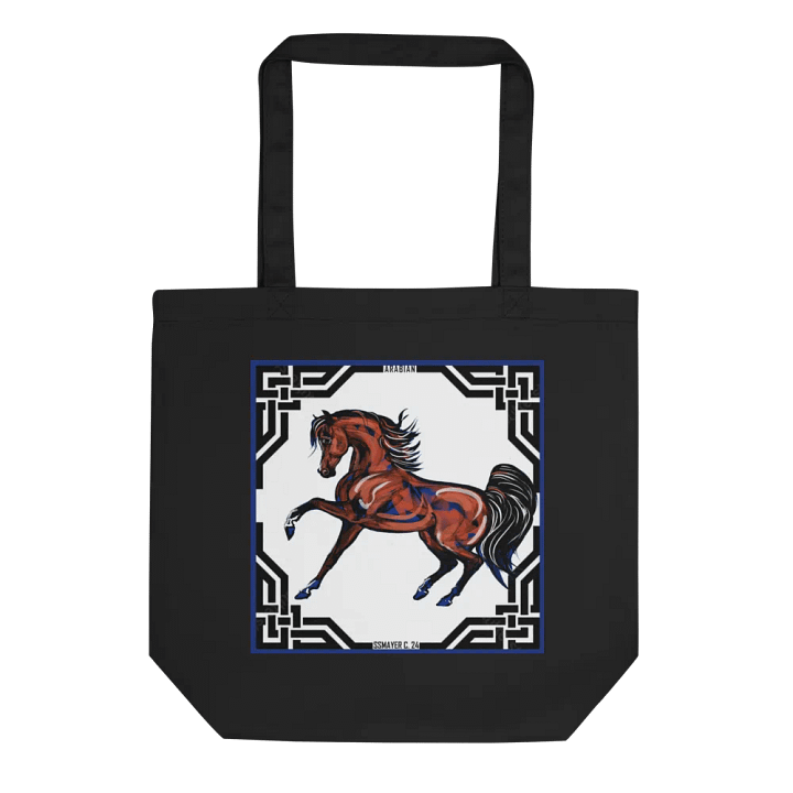 Prancing Bay Arabian Stallion Tote Bag product image (1)