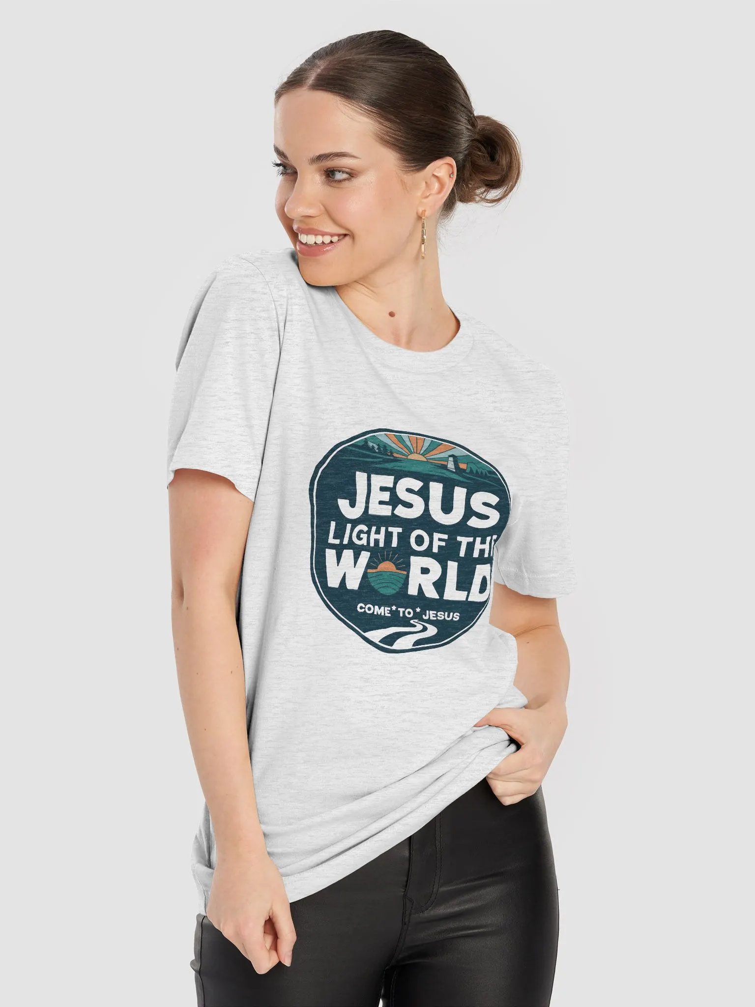 Jesus Light of the world T-Shirt product image (1)