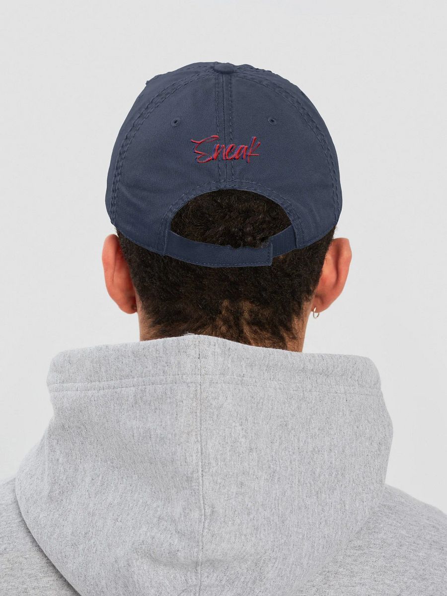 Flower Fox Distressed Baseball Hat product image (10)