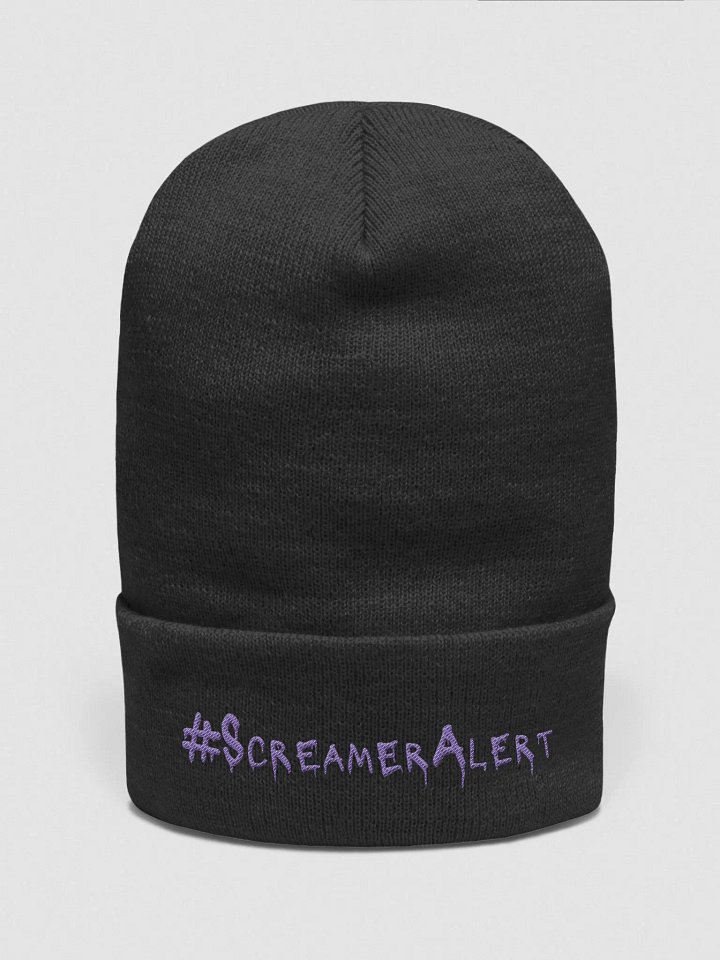 ScreamerAlert Beanie - Purple product image (1)