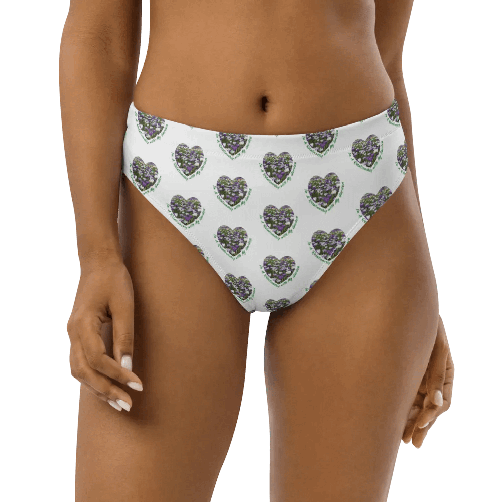 Symmetrical Shield Green All-Over Bikini Bottoms product image (5)