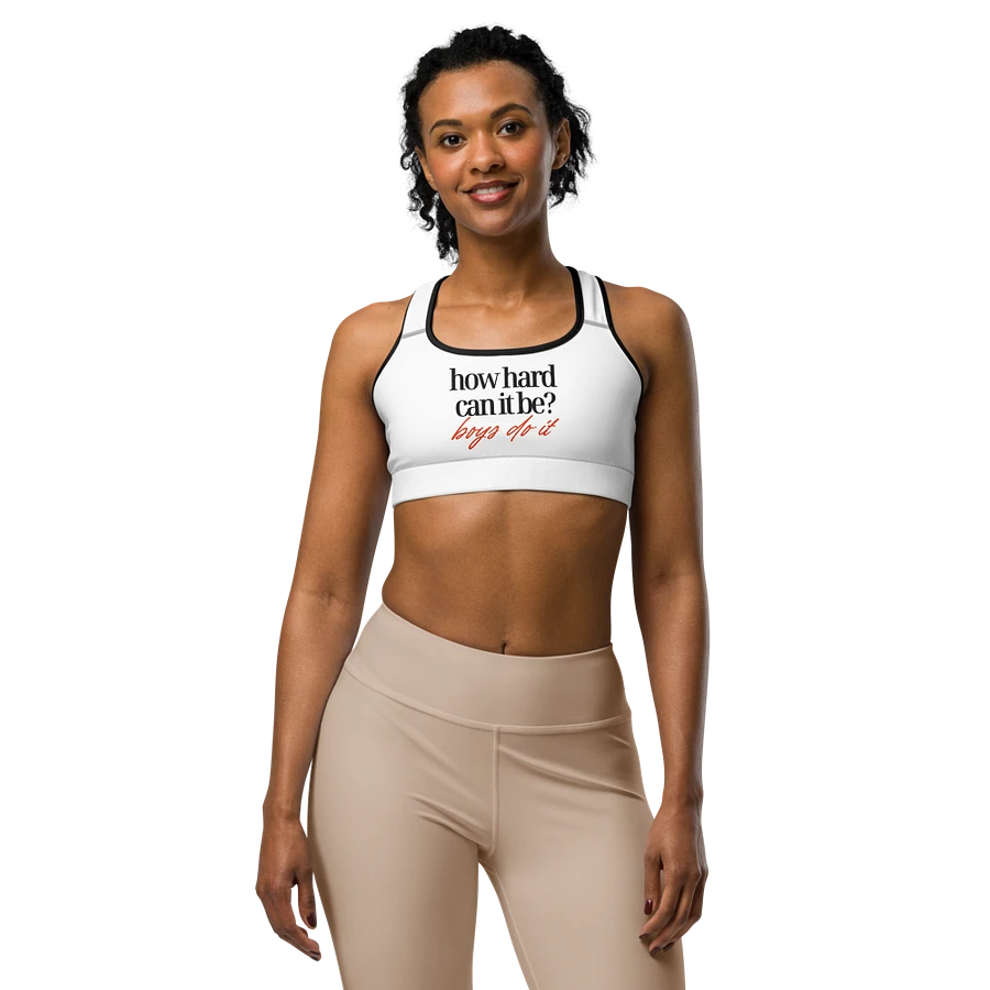 How Hard Can It Be? Sports Bra product image (1)