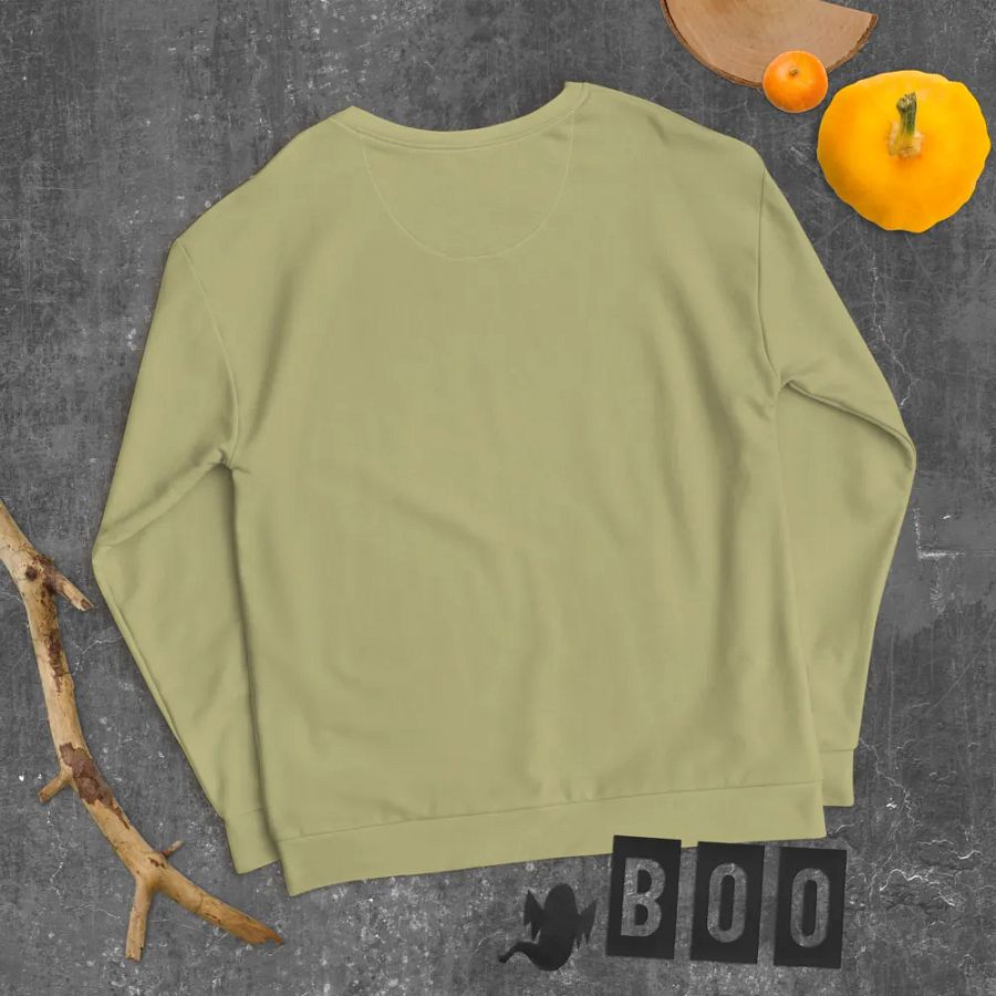 Plain Medium Yellow True Summer Unisex Recycled Polyester Heavyweight Premium Sweatshirt by Treasure Pie product image (11)