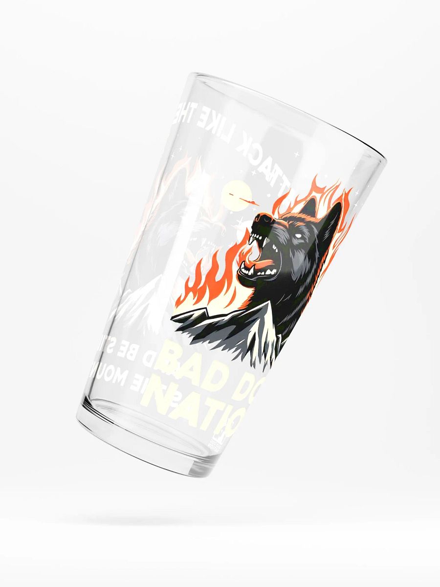 Attack Like the Fire - 16oz Pint Glass product image (3)