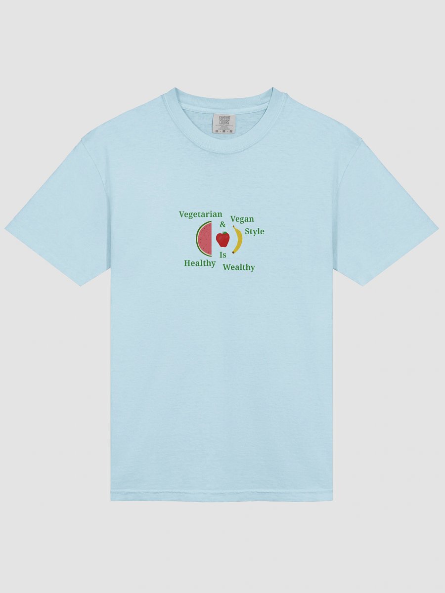Healthy & Wealthy Veggie Vibes T-Shirt product image (3)
