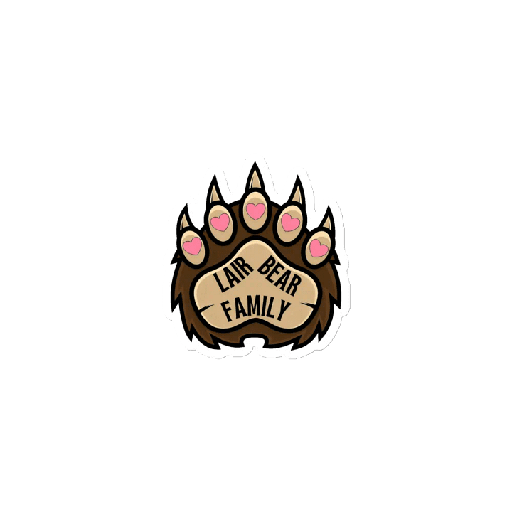 Lair Bear Family Logo Magnets product image (1)