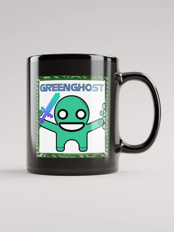 GreenGhost Logo Mug By Rekkless product image (1)