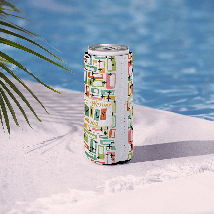 "Atomic Age" 12 oz. Slim-Can Coozie product image (6)