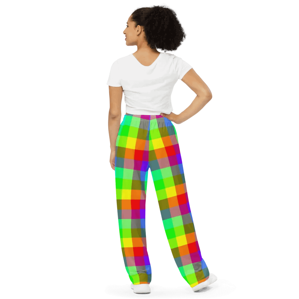 Rainbow Checker Pants product image (4)