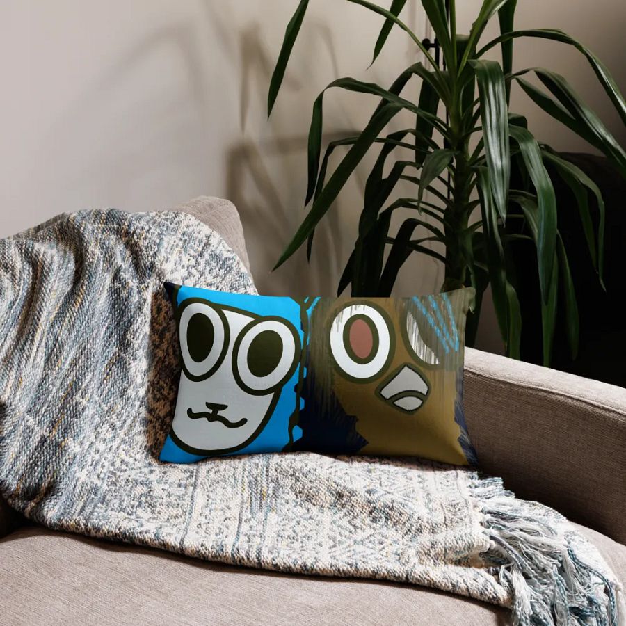 Dillama and Milo Emu Premium Pillow Case product image (5)