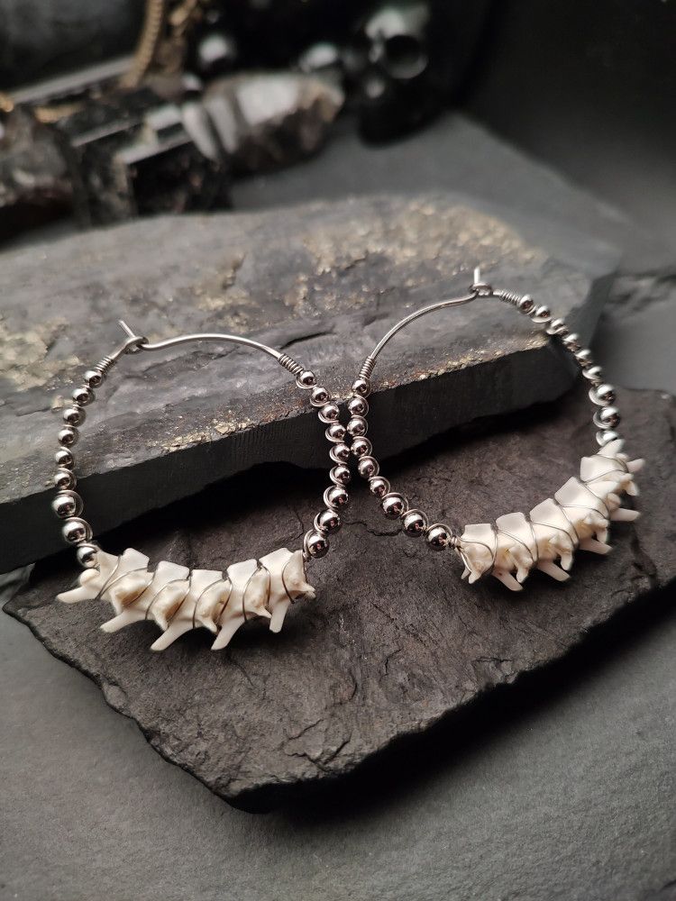 Earrings Bone Vault - Vert Flow II product image (3)