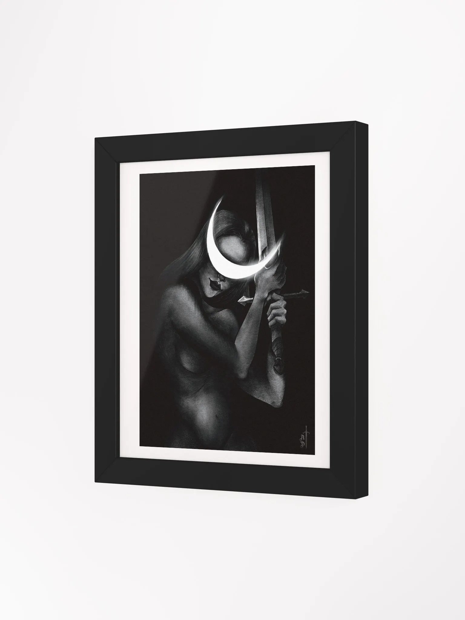 Lunar Eclipse Framed Art Print product image (6)