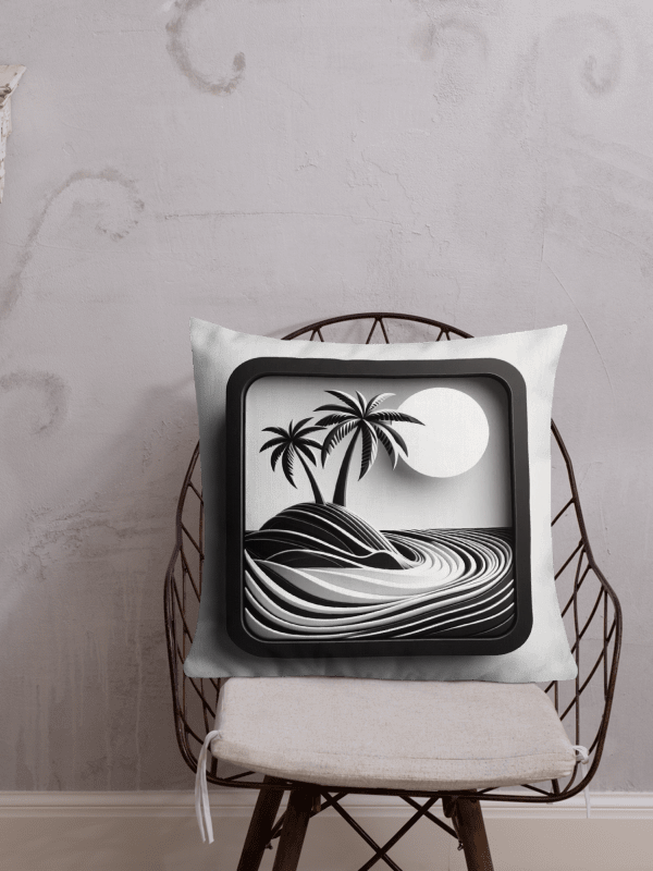 Tropical Bliss Premium Pillow | Ai Design product image (1)