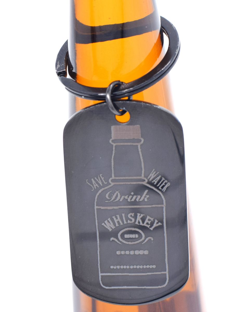 Save Water Drink Whiskey Keychain product image (1)