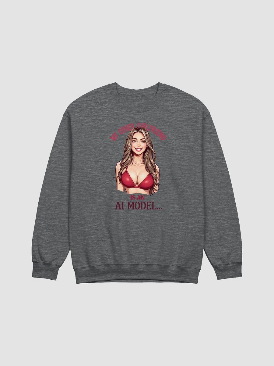 AI Model Girlfriend Crewneck Sweatshirt product image (5)