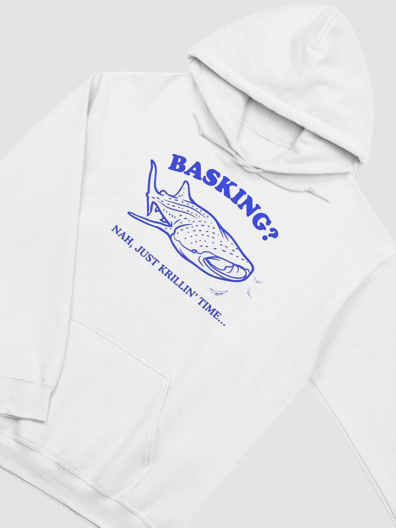 Basking? - Nah Just Krillin' Time Whale Shark and Krill Hoodie product image (12)