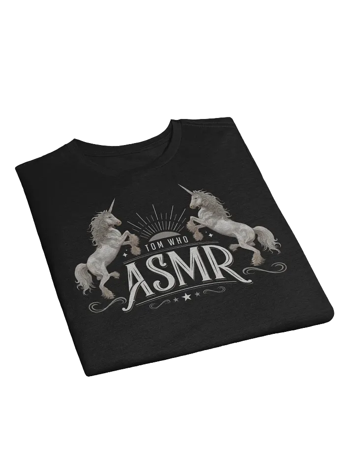 ASMR Unicorns / Dark Fitted Tee product image (2)