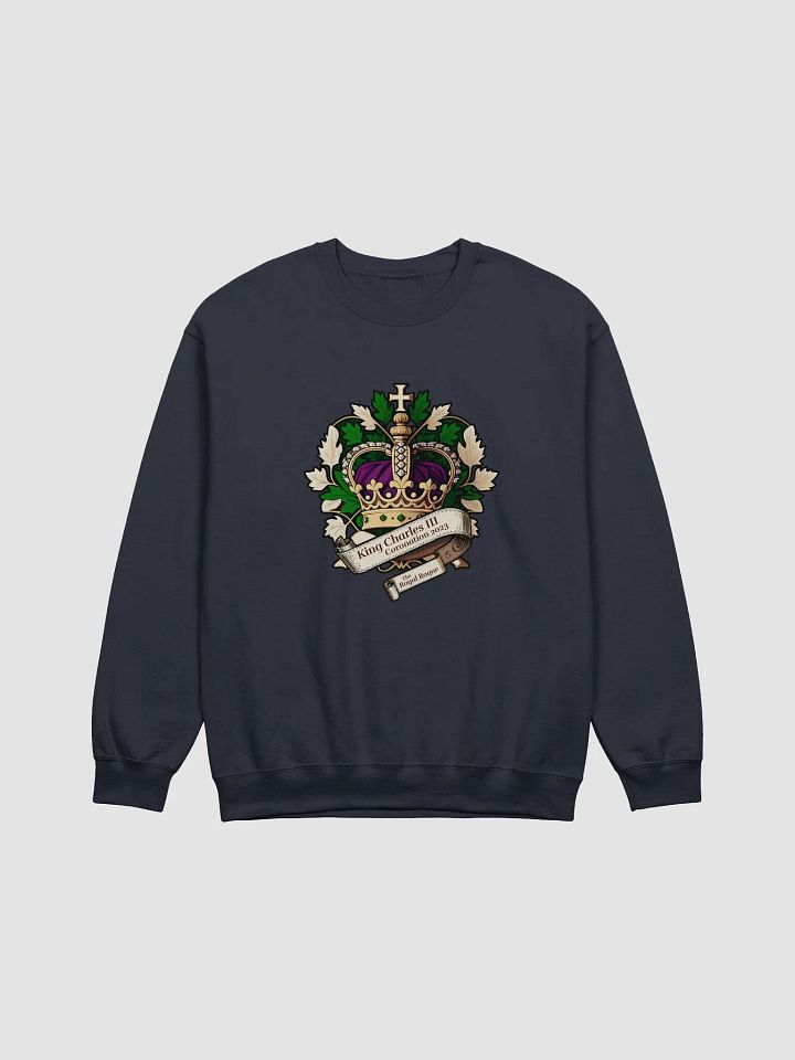 King Charles III Coronation Long Sleeve Crew Shirt product image (1)