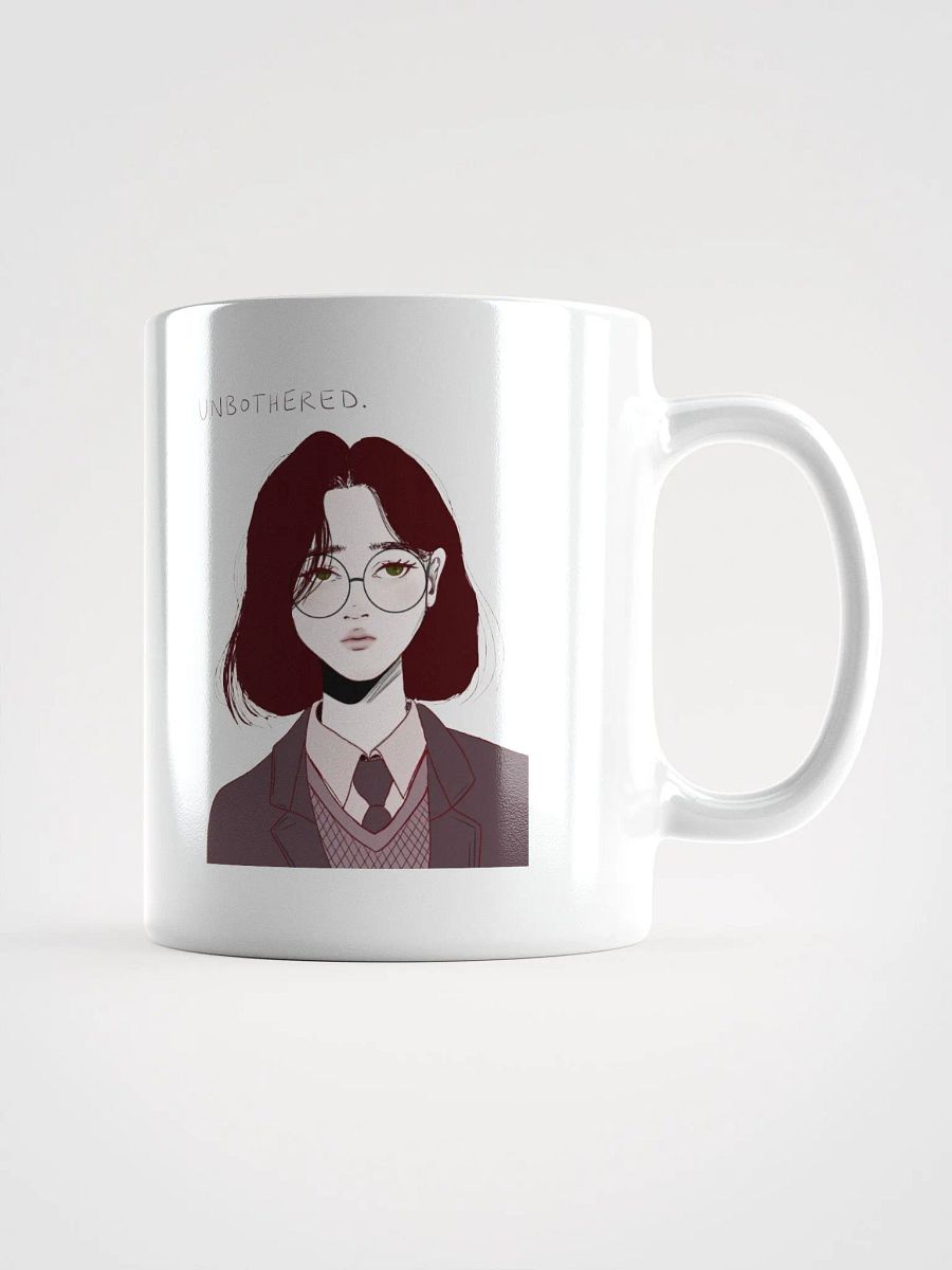 unbothered mug white product image (3)