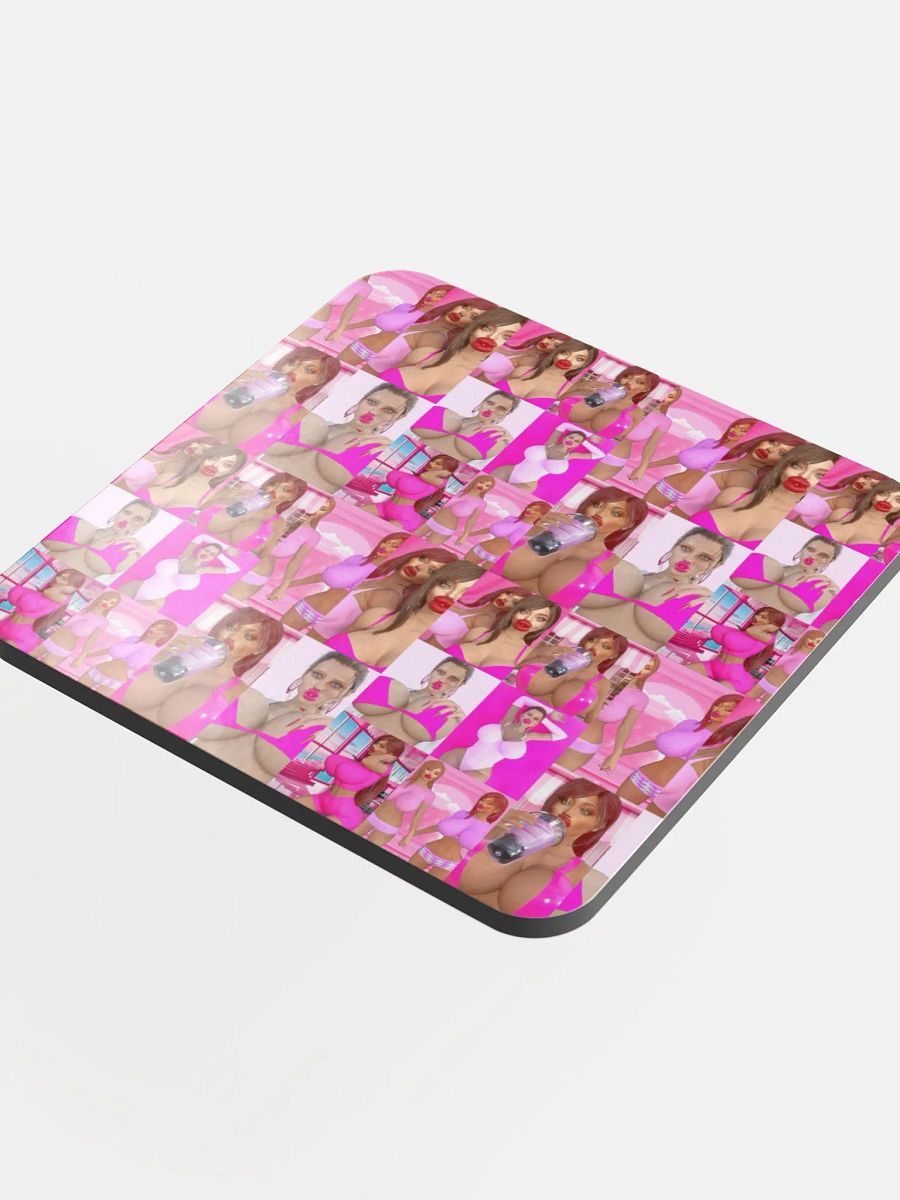 The plastic girl coaster product image (4)