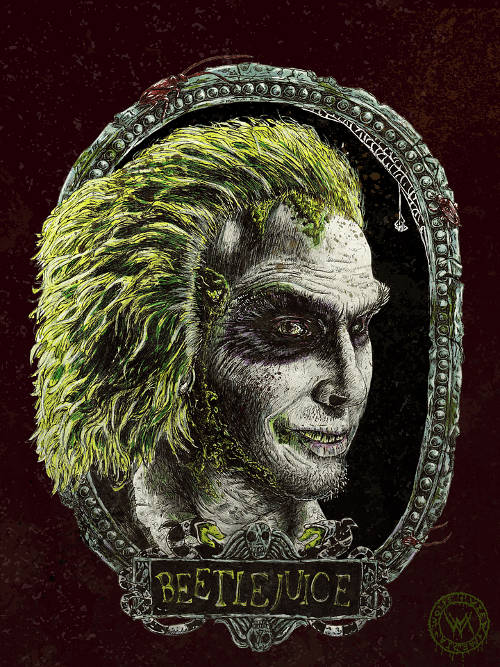 Beetlejuice- Print product image (1)