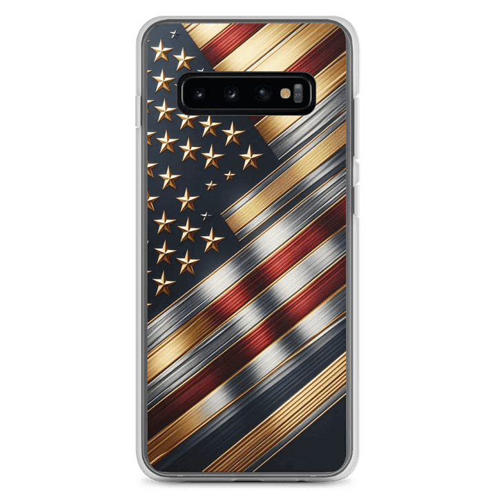 Patriotic Metal Flag Samsung® Case product image (2)