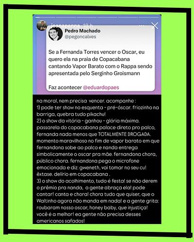 A @joanapenna tem um plano. E a gente apoia.