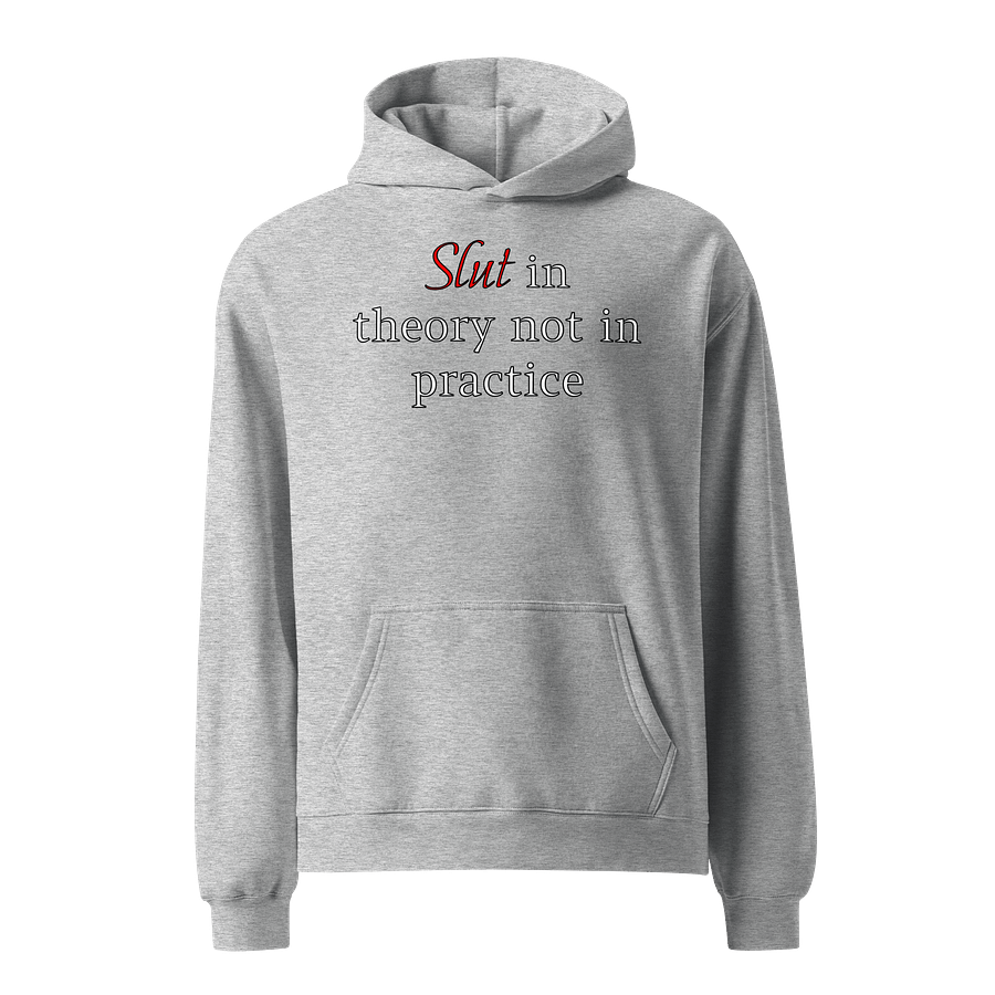 Slut in Theory Premium Hoodie product image (4)