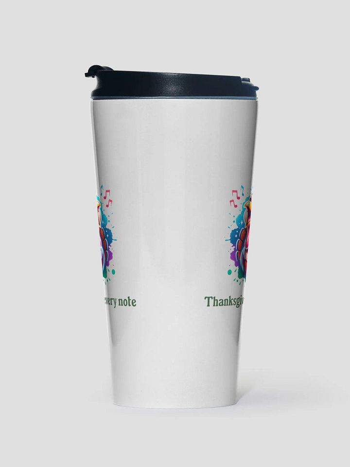 Thanksgiving in Every Note Travel Mug product image (1)