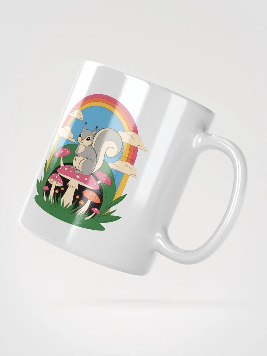 Whimsical Squirrel and Mushroom Mug product image (5)