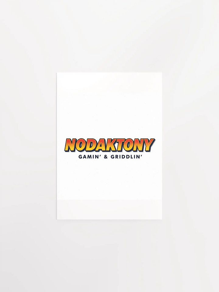 NoDakTony the Poster product image (2)