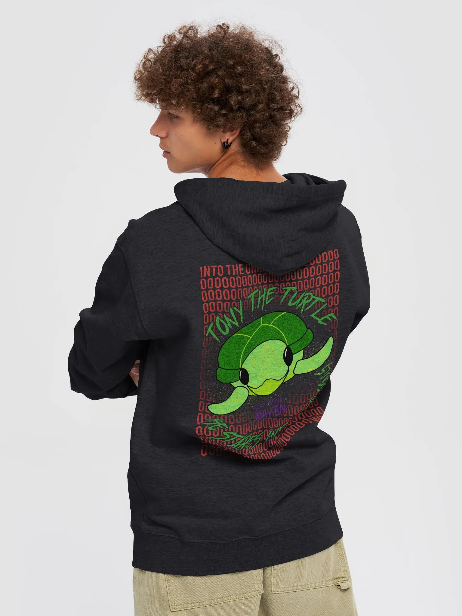 Tony The Turtle Zip Hoodie product image (2)