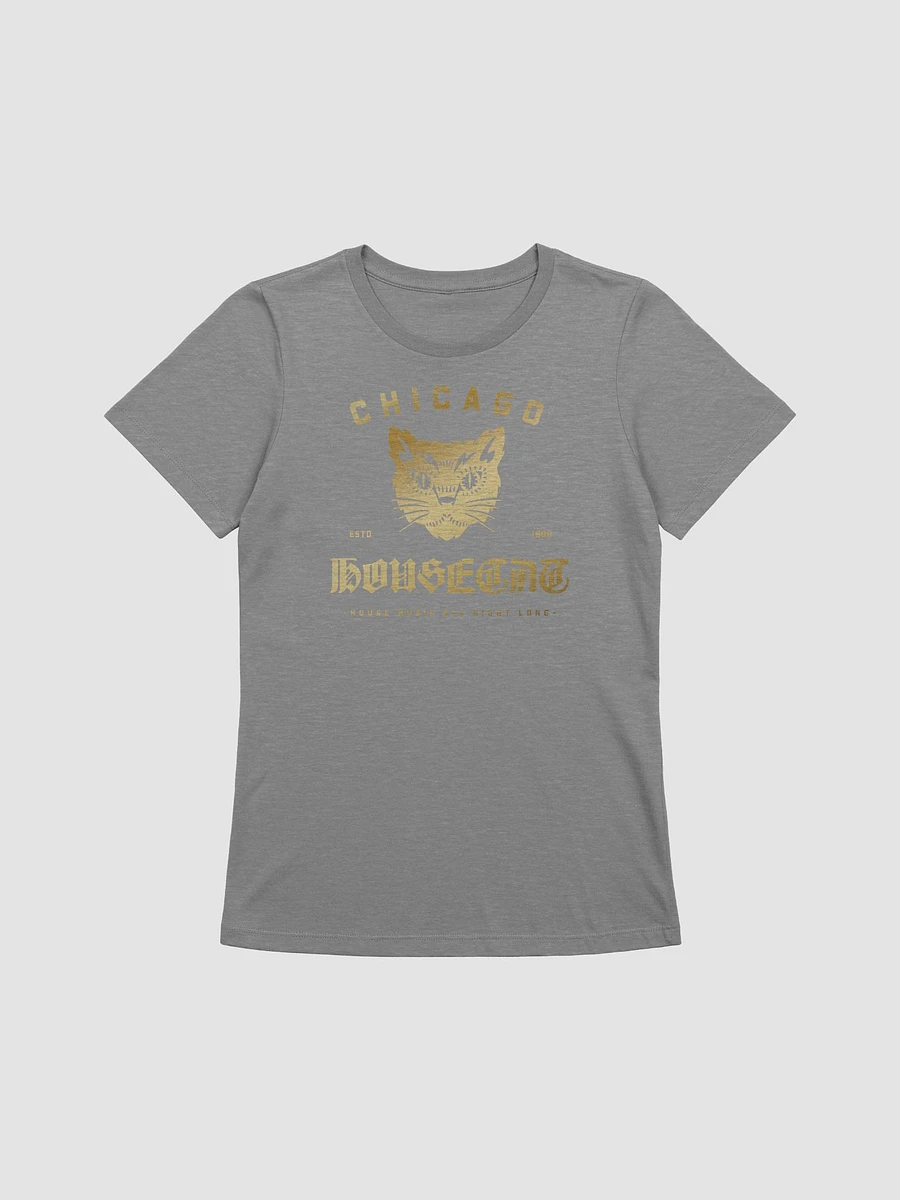 Womens HouseCat v2 Bella+Canvas Supersoft T-Shirt (Gold) product image (7)