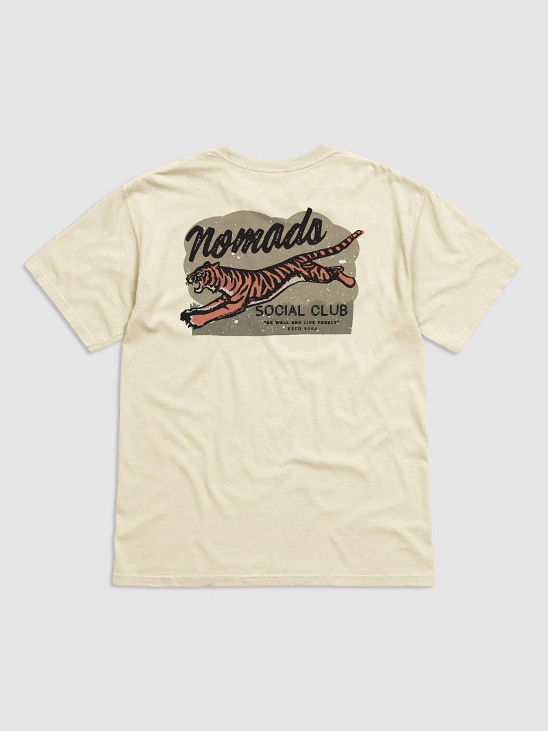 Retro Leaping Tiger Tee