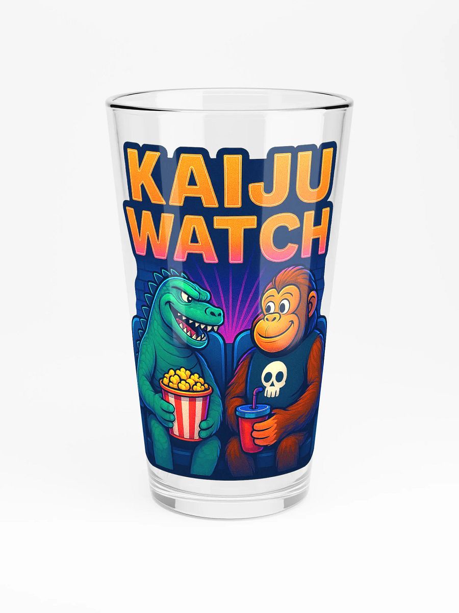 Friday Night Kaiju Watch Buddies Shaker Pint Glass product image (3)