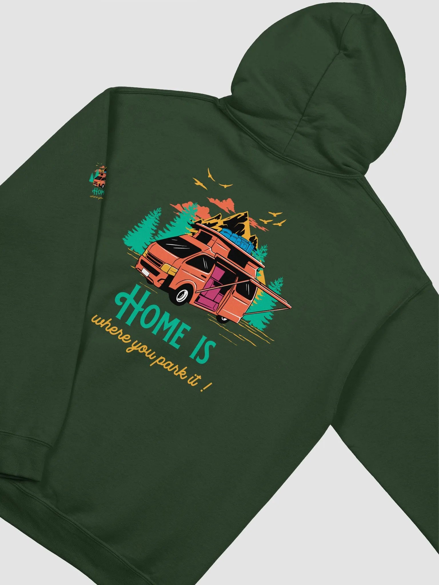 Home is Where You Park It - Camper Life Hoodie product image (4)
