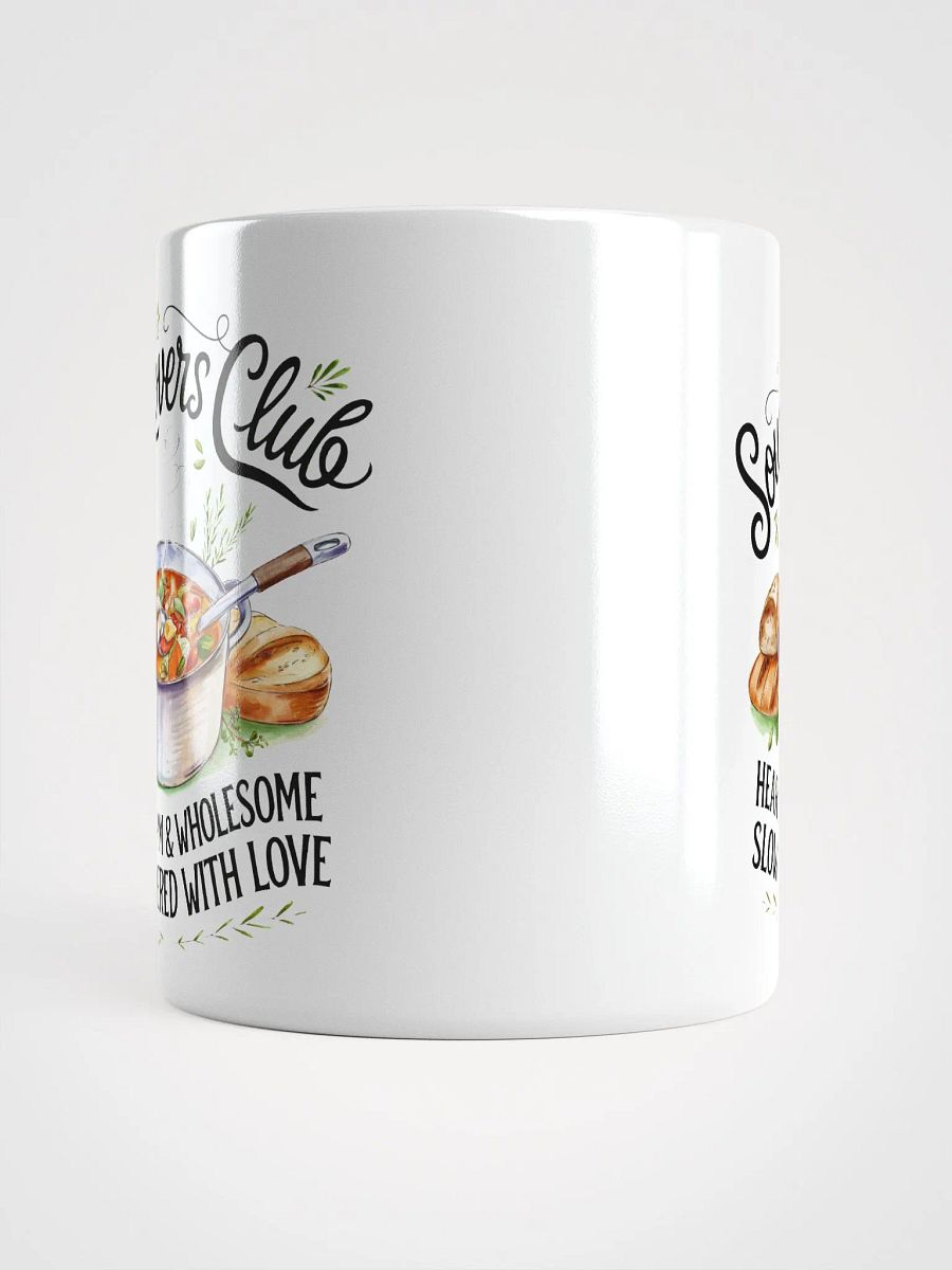 Soup Lovers Club White Glossy Mug product image (13)