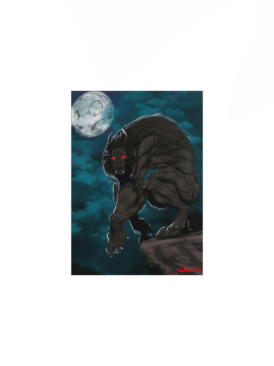 Werewolf - Signed Matte Poster product image (1)