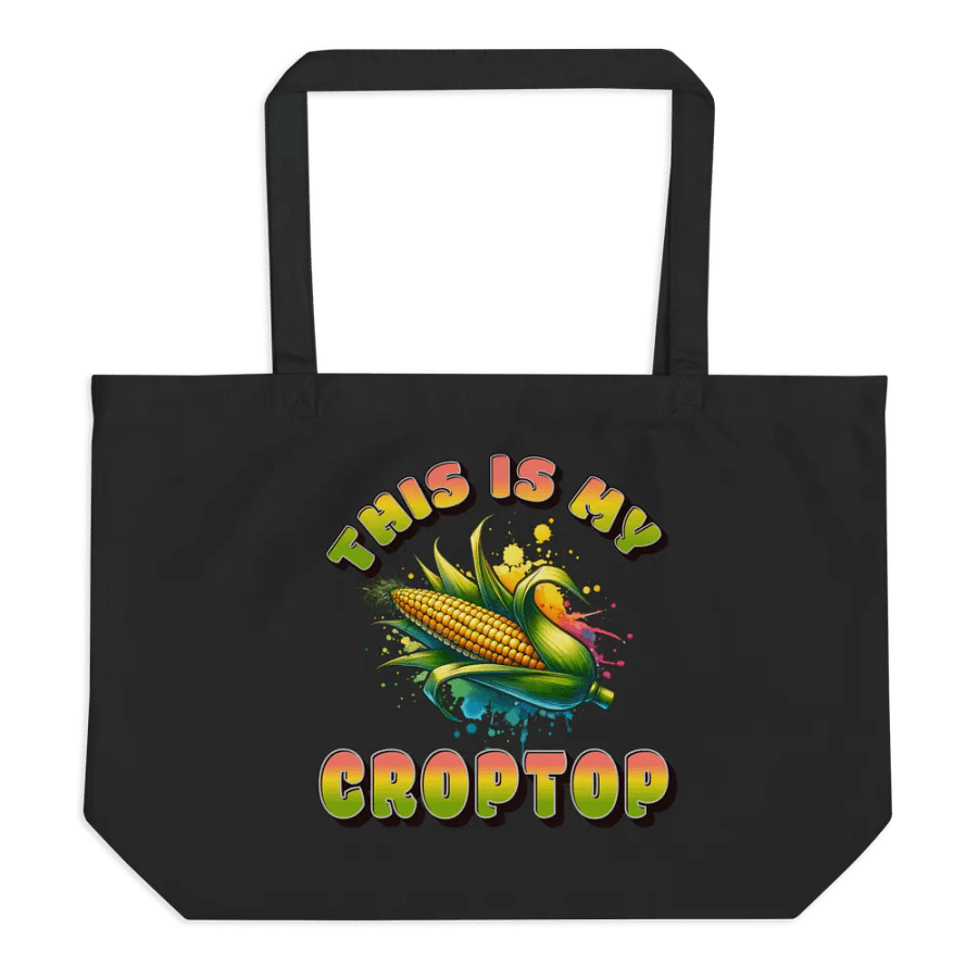 This Is My Crop Top Corn Couture Eco Tote product image (1)