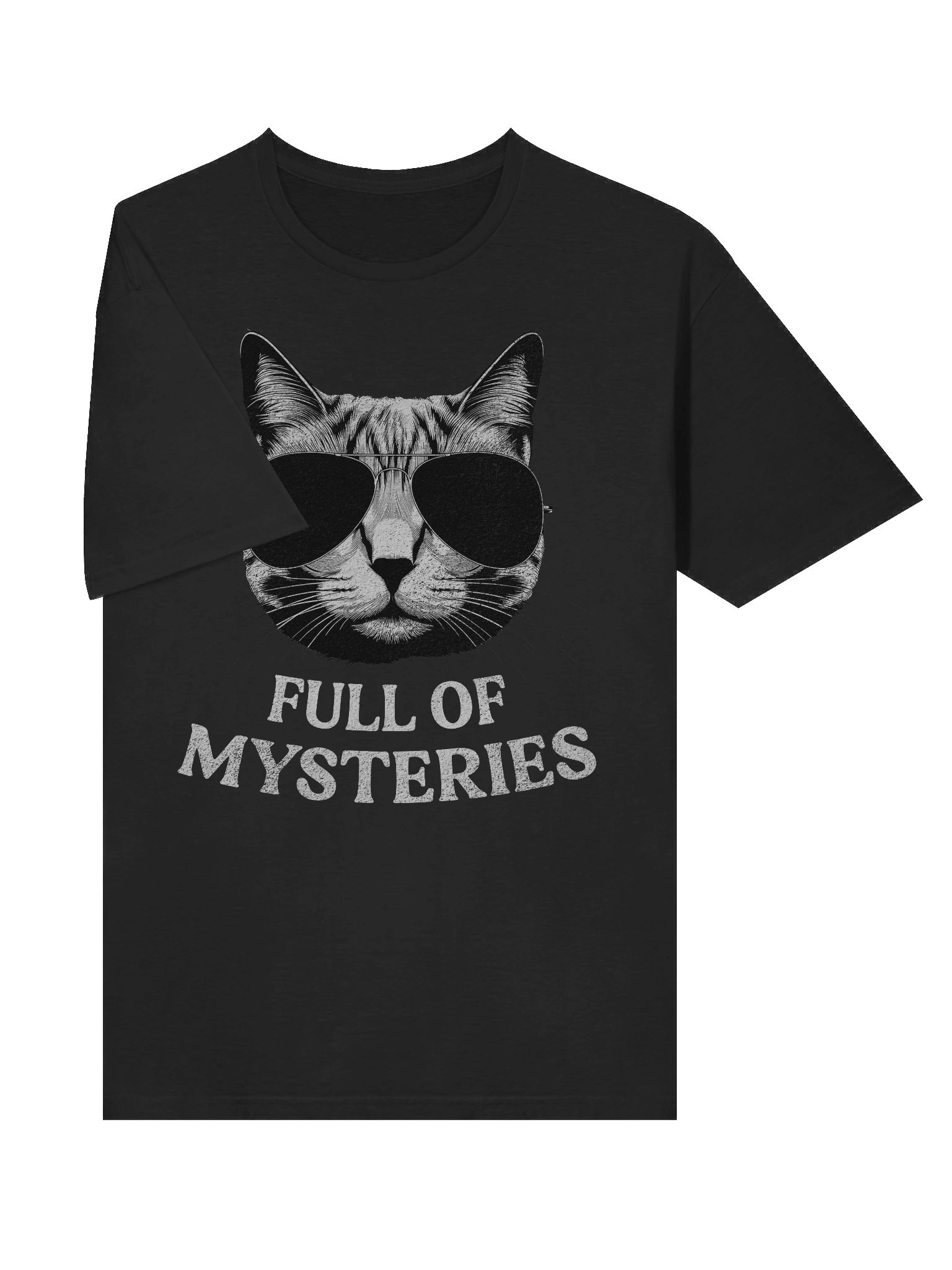 Full Of Mysteries Cat T-Shirt product image (26)