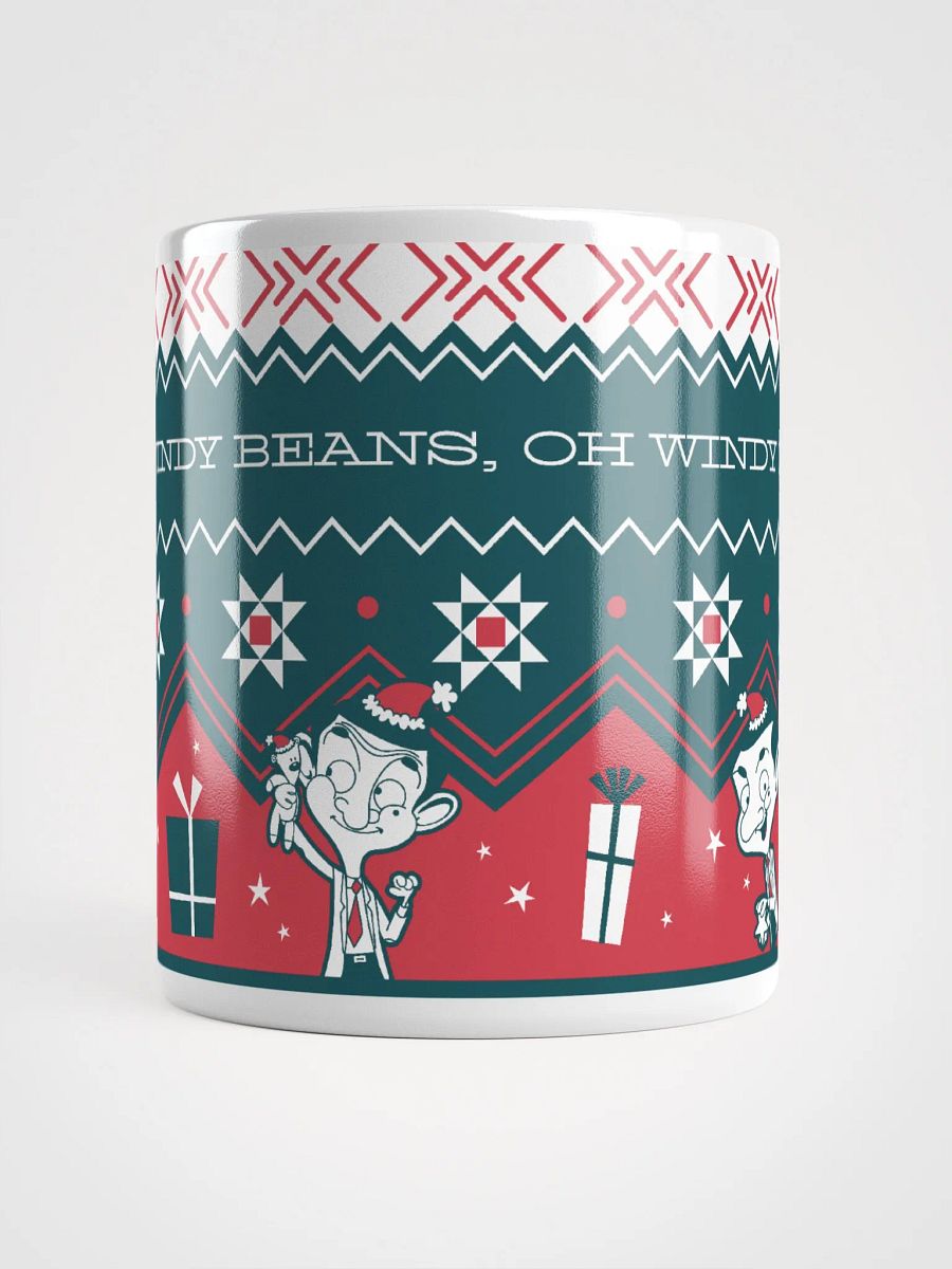 Windy me! Mr.Bean Xmas mug product image (5)