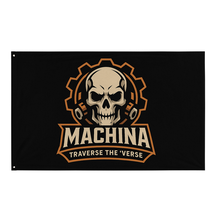 Machina Org Flag – Be the Machine. Display the Power. product image (1)