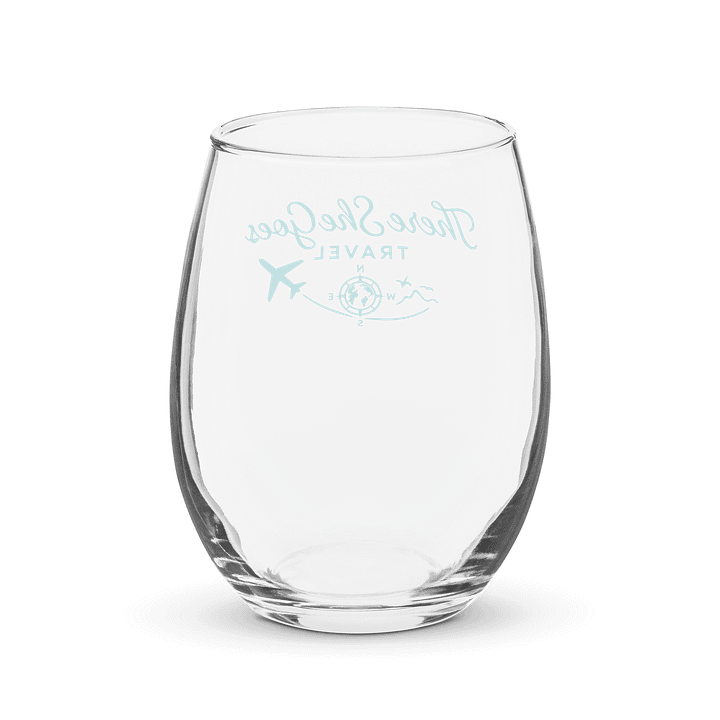 There She Goes - Stemless Wine Glass product image (2)