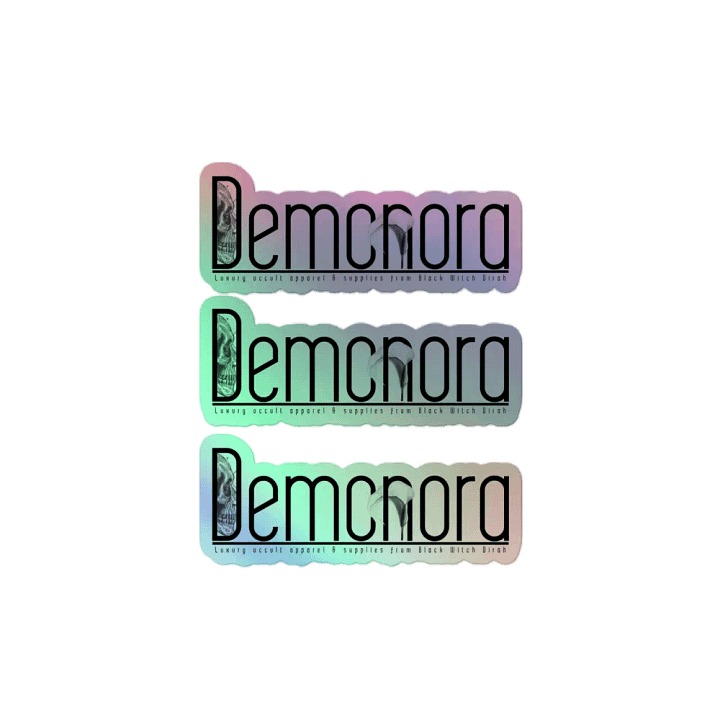Demonora Holographic Logo Sticker product image (2)