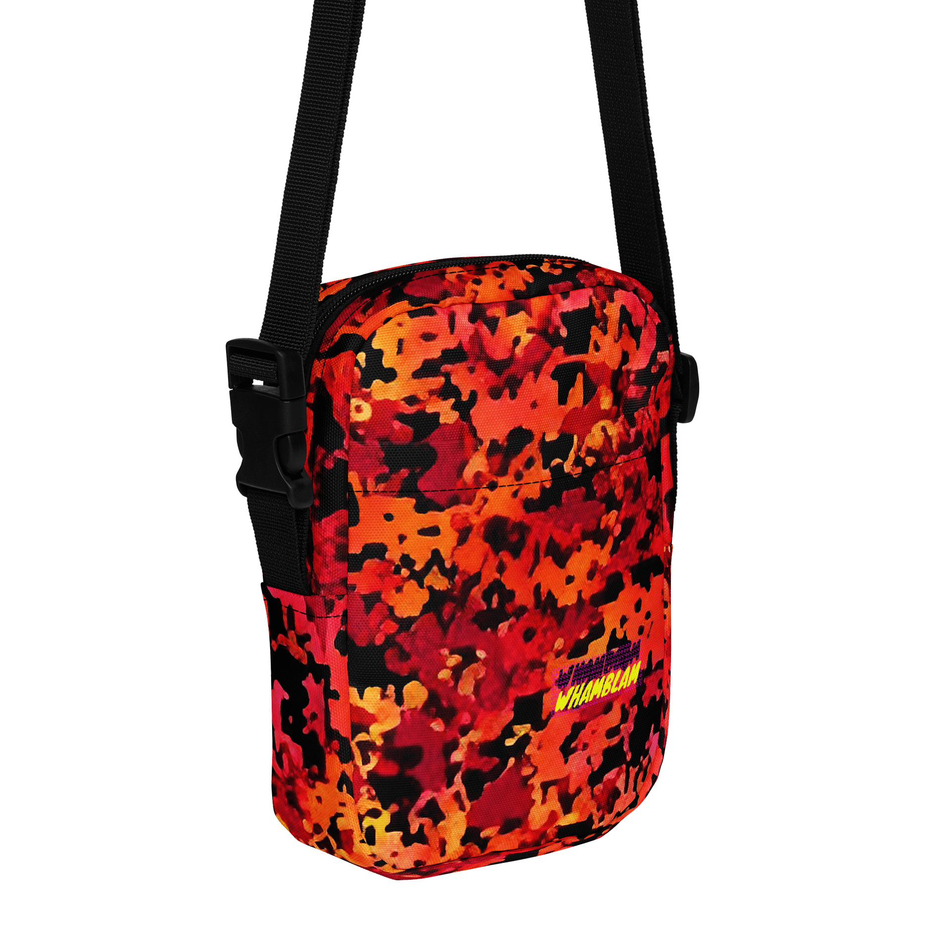 Chaos Splatter All-Over Crossbody Bag product image (1)