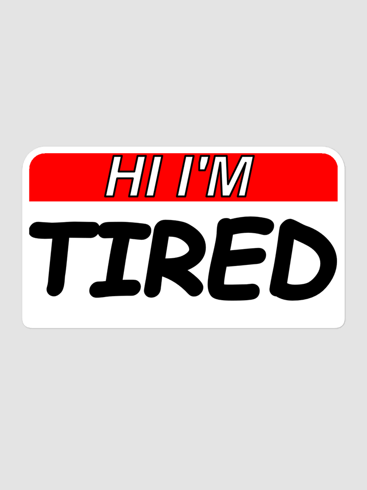 [Tiredeyebags shop] Bubble-free stickers product image (1)