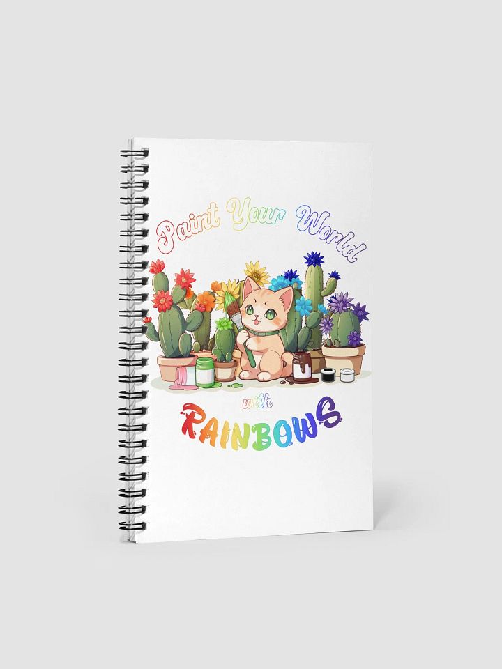 Rainbow Kitten Artist Notebook product image (2)