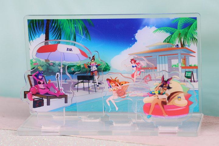 Moxie's Summer Fest Swimwear 2025 Standee product image (1)